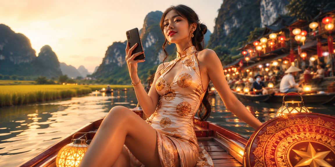 Người chơi tại chợ đêm Ninh Bình nhận thưởng hoàn tiền và tham gia chương trình VIP